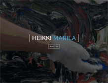 Tablet Screenshot of heikkimarila.fi